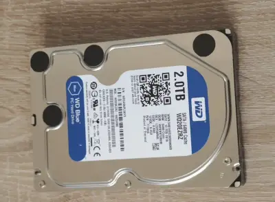 3,5" SATA HDD 2 TB (2000 GB) WESTERN DIGITAL BLUE WD20EZRZ
