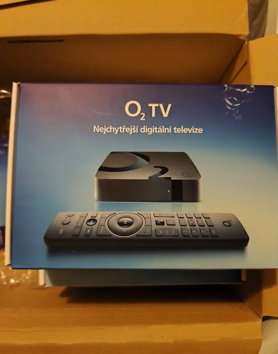 O2 TV set top box