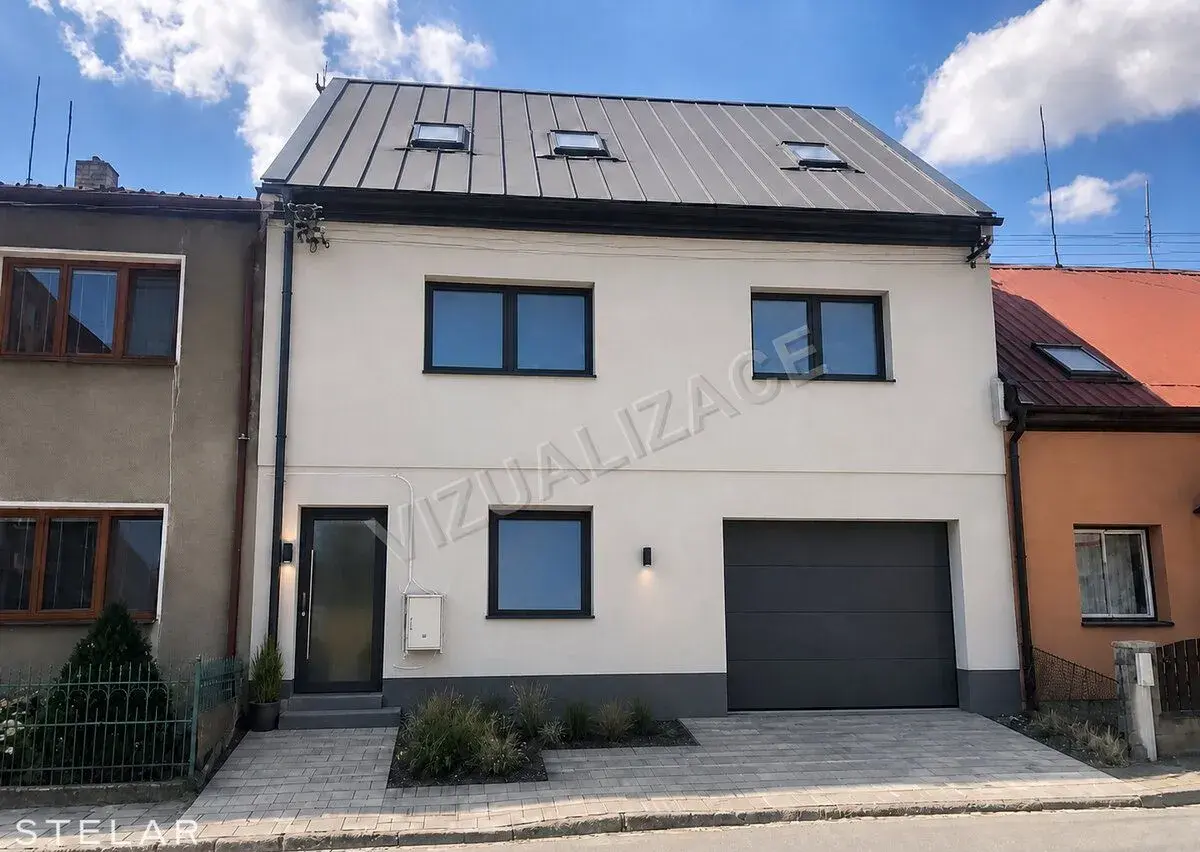 Prodej RD Přerov se třemi byty, garáží, parkovacími místy a