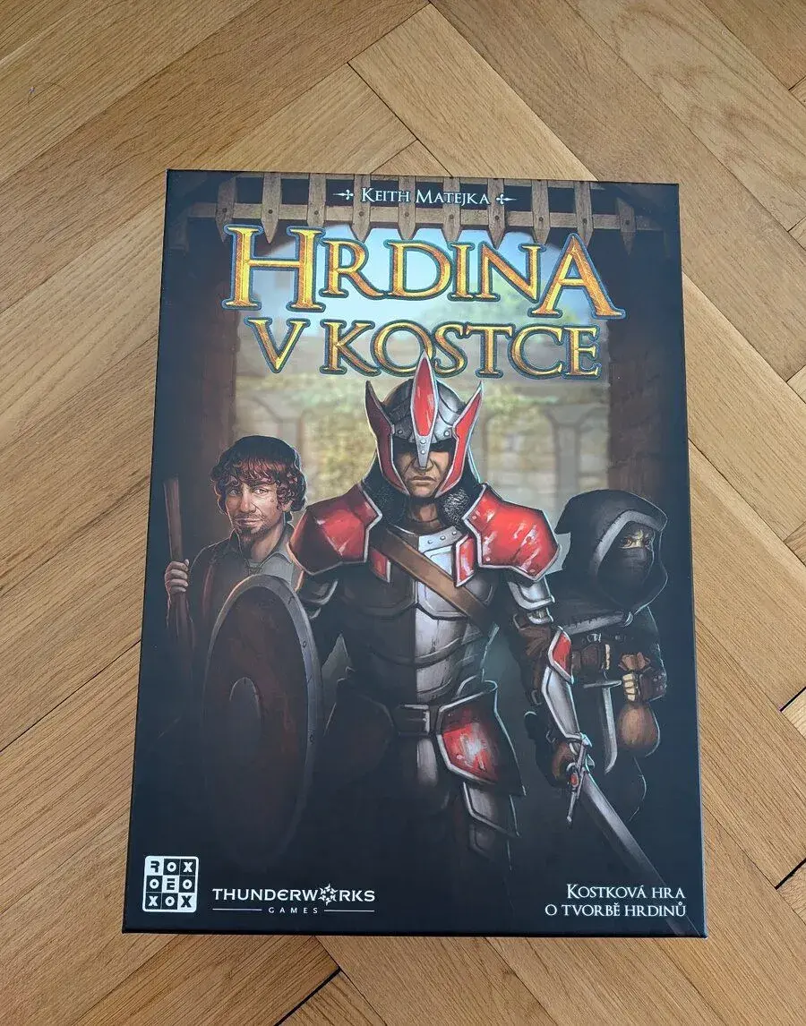 Hrdina v kostce + promo