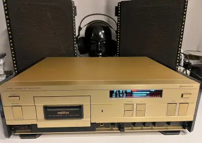 REVOX 3HEAD TAPEDECK H11 ZLATÝ