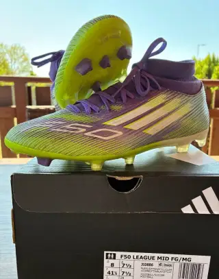 Ponožkové kopačky Adidas F50 Legue Mid FG/MG 41 1/3