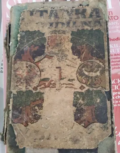 Trojdílná čítanka z roku 1920