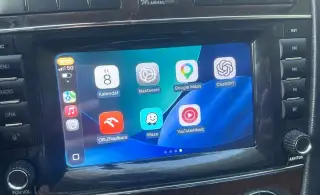 2DIN autorádio Mercedes-Benz W203 (Apple CarPlay