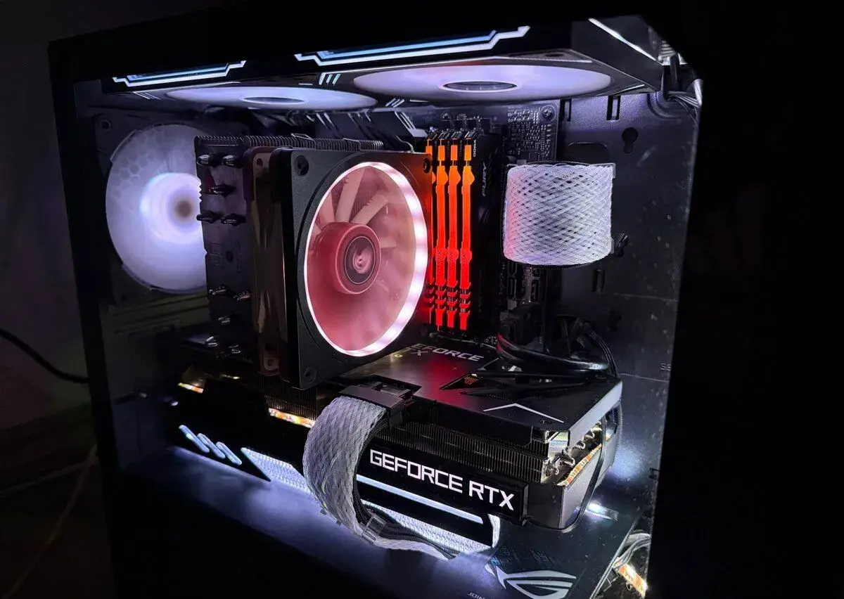 Výkonný herní PC – i7, RTX 3070 Ti 8GB, 32GB RAM, 2TB SSD