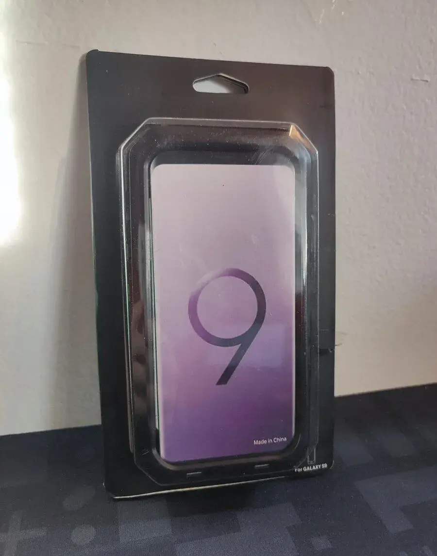 Černý hliníkový kryt pro Samsung Galaxy S9