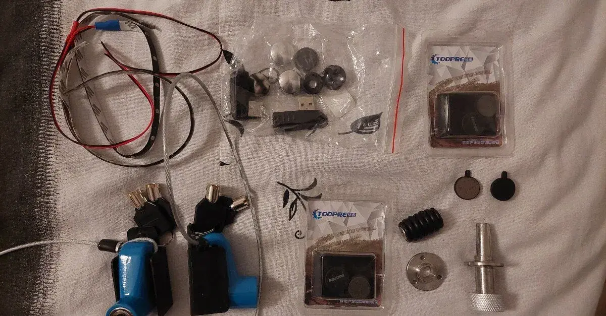 Příslušenství, součástky na elektrokoloběžk