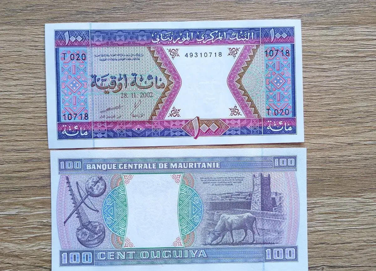 Mauretánie - 100 ouguiya - rok 2002