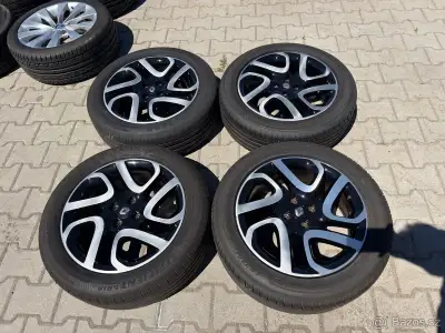 4x al kola 4x100 + pneu letní 205/55 R17