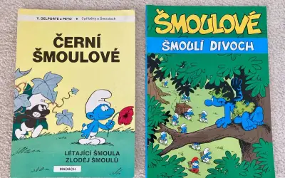Šmoulové komiksy (Černí šmoulové a Šmoulí divoch)