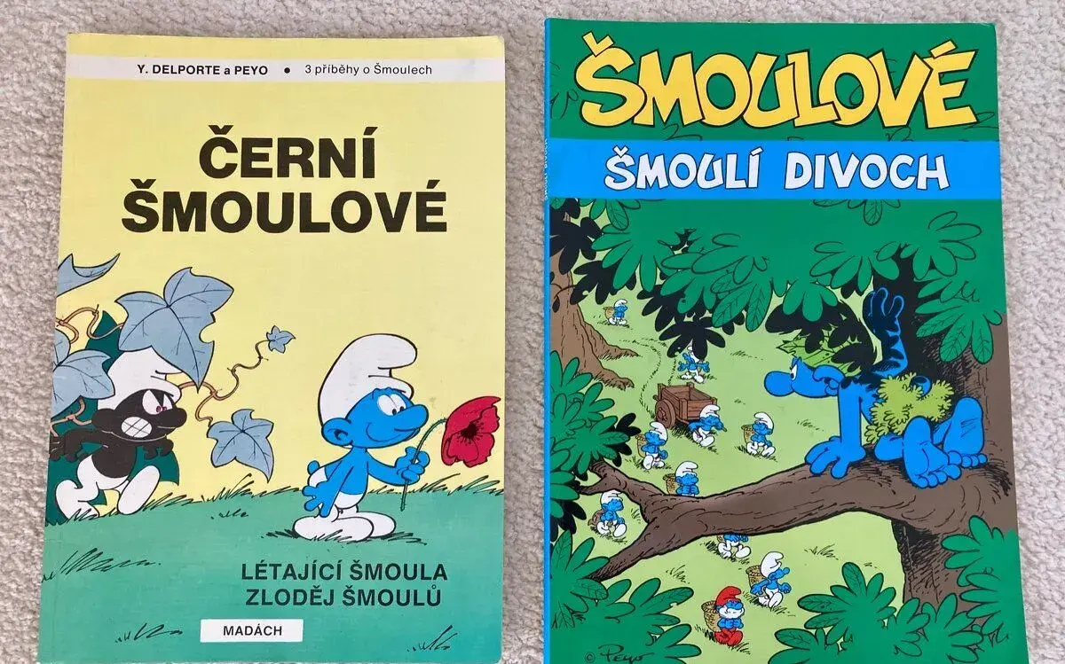 Šmoulové komiksy (Černí šmoulové a Šmoulí divoch)
