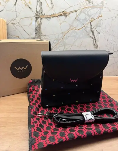 VUCH puntíkatá crossbody kabelka - Byrsa Dotty Black