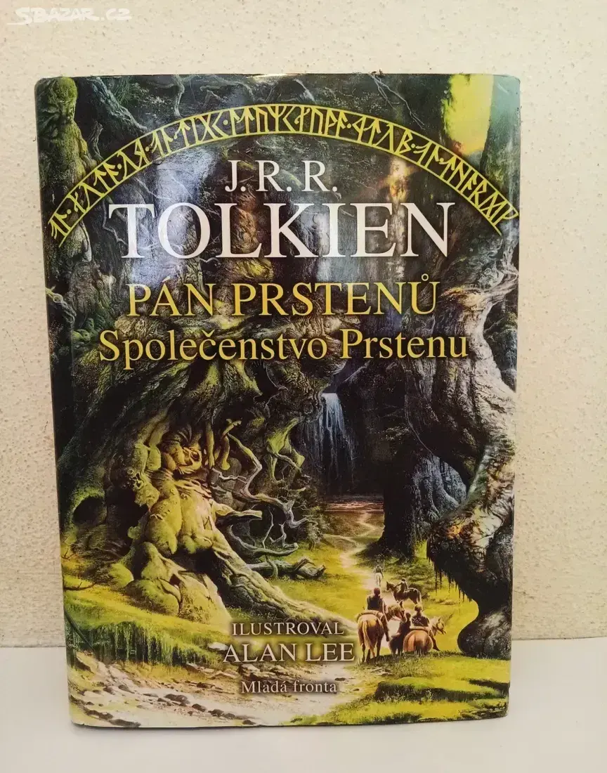 JRR TOLKIEN pán prstenů společenstvo prstenu
