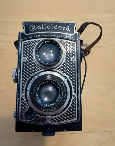Rollei Rolleicord I (Art Deco) – fotoaparát z 30. let