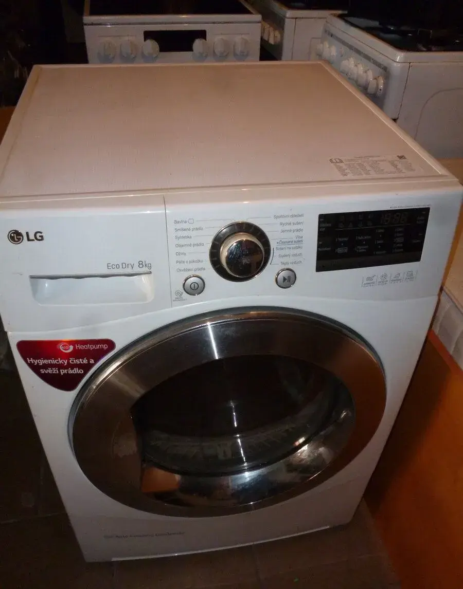 kondenzační sušička prádla LG na 8kg,