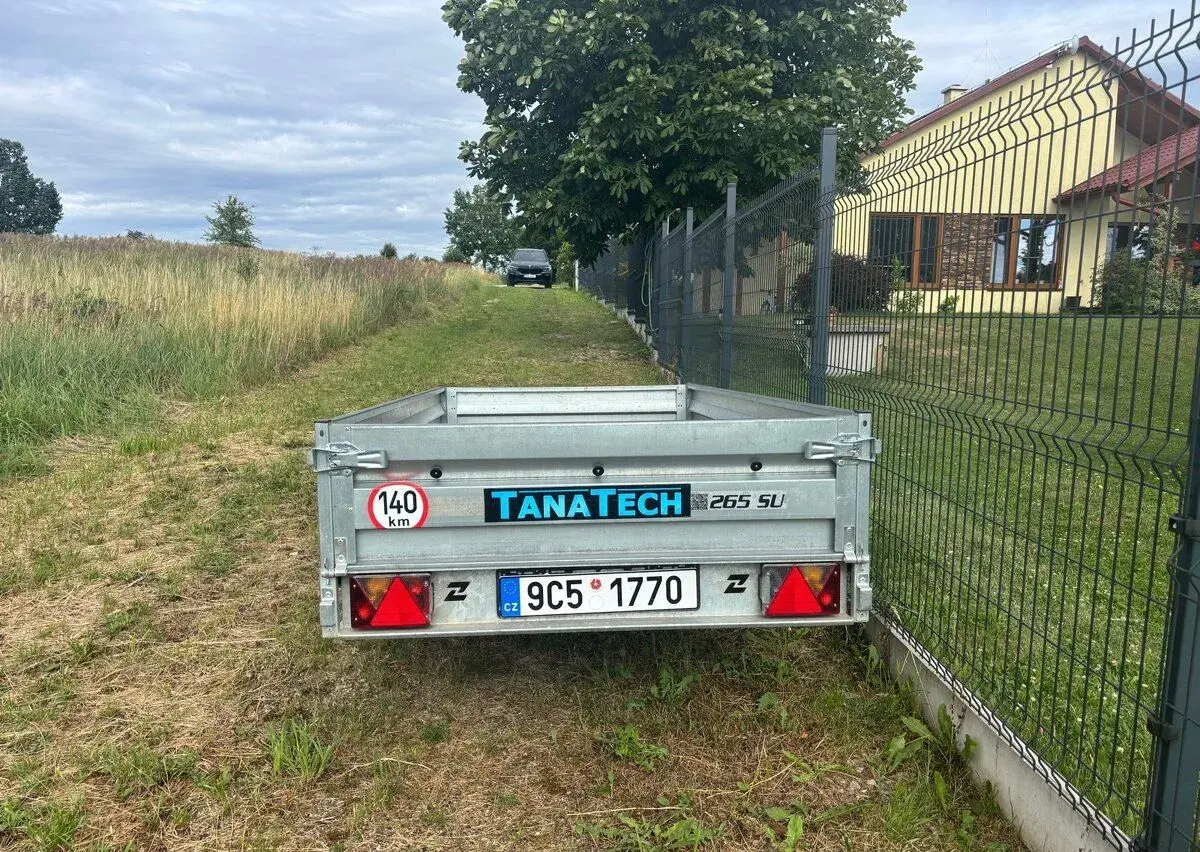 Přívěs Zaslaw 265SU 265x132x35 750kg sklopný