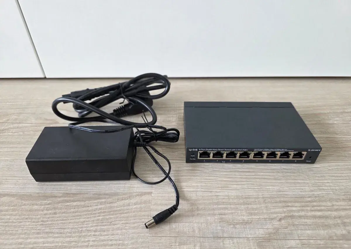 TP-Link TL-SG108PE (v5.0) – 4x PoE+