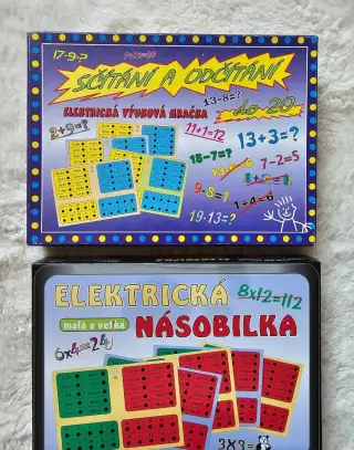 Sčítání a odčítání, elektrická násobilka