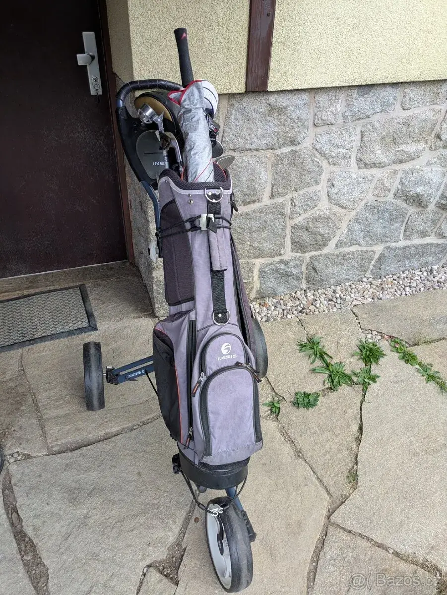 Golf sada - hole, bag, vozík, příslušenství