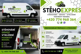STĚHOEXPRES – DODÁVKA S ŘIDIČEM