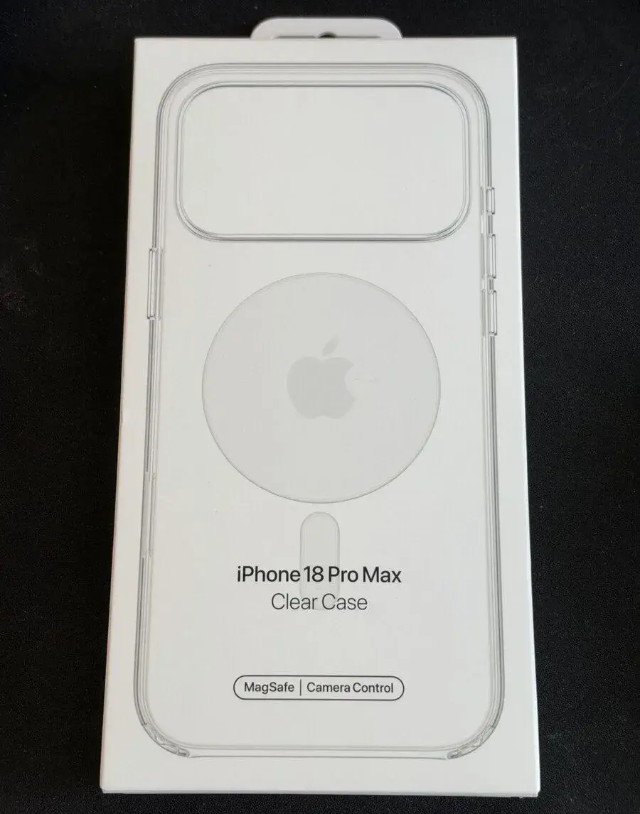 Apple iPhone 18 pro max clear case