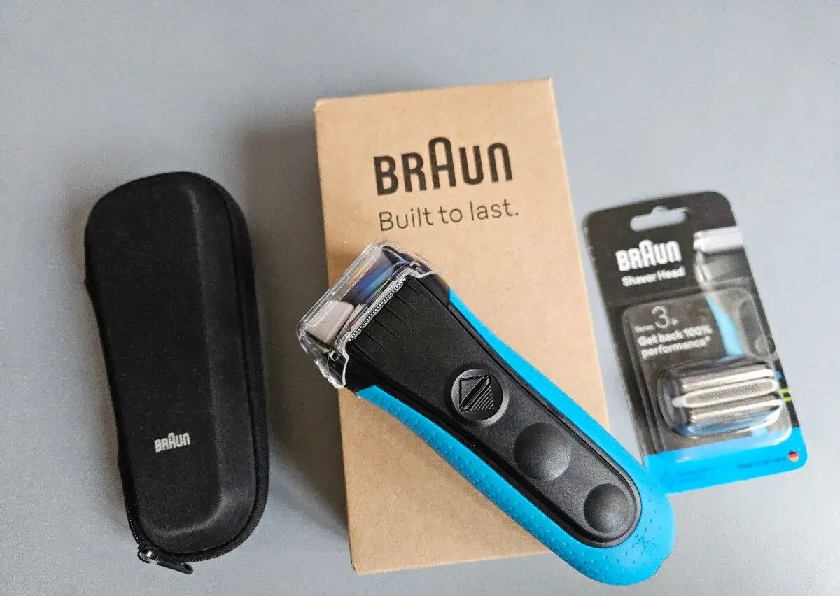 Nový holící strojek Braun 3040si (series 3+)