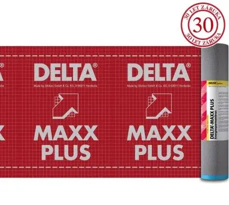 NOVÉ střešní fólie DELTA MAXX PLUS 75m2