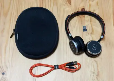 Bezdrátová sluchátka JABRA Evolve 65 + Link 370