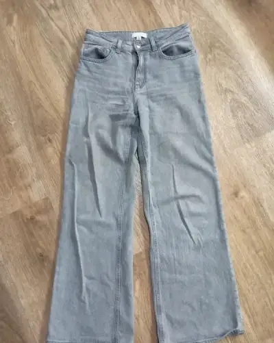 Pěkné, široké džíny H&M vel. 36