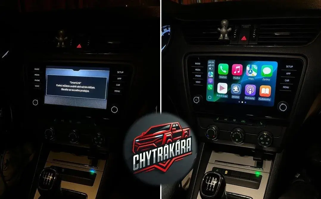 Aktivace Apple CarPlay - Android Auto pro VW Škoda SEAT Audi