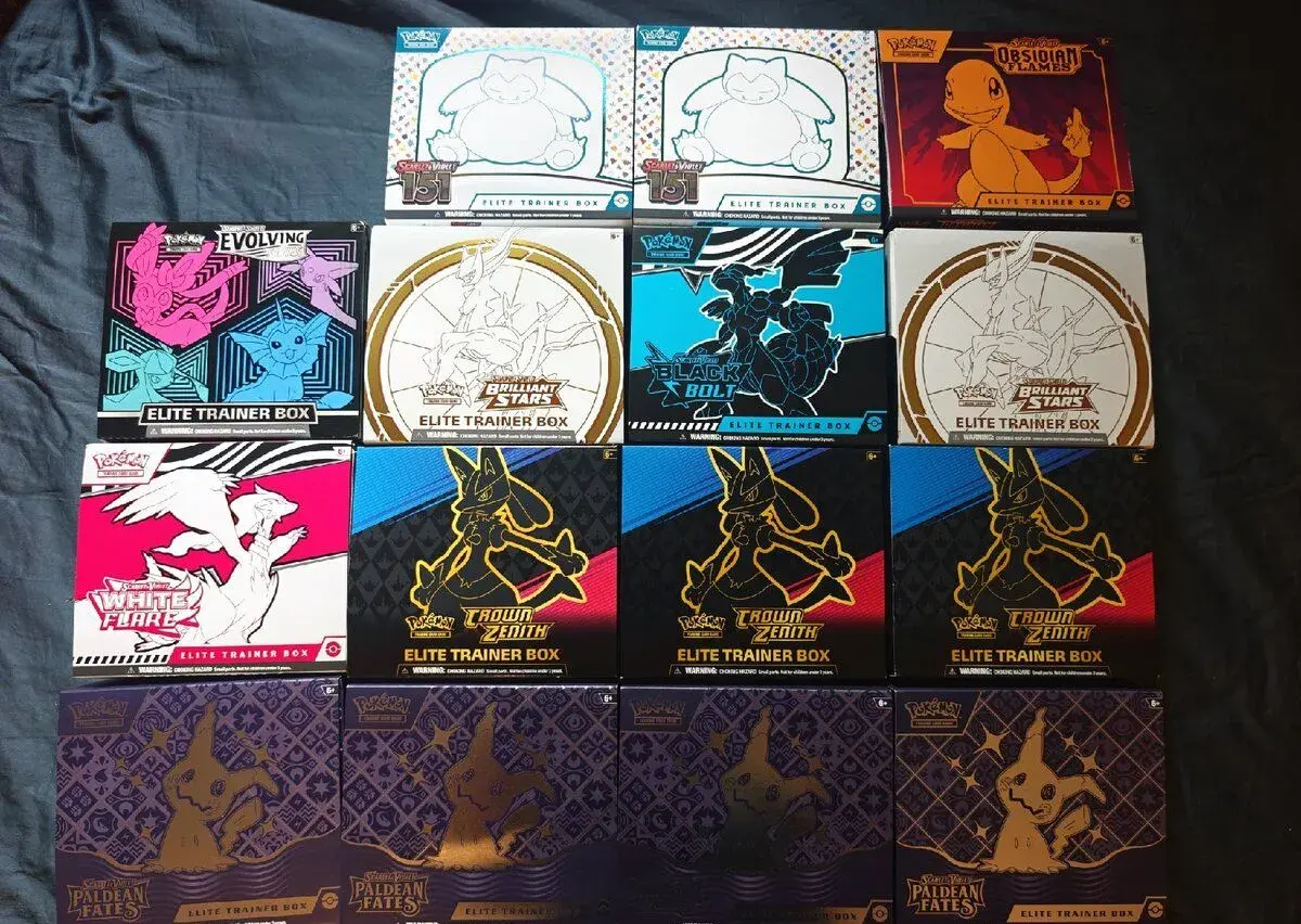 Prázdné Pokémon ETB