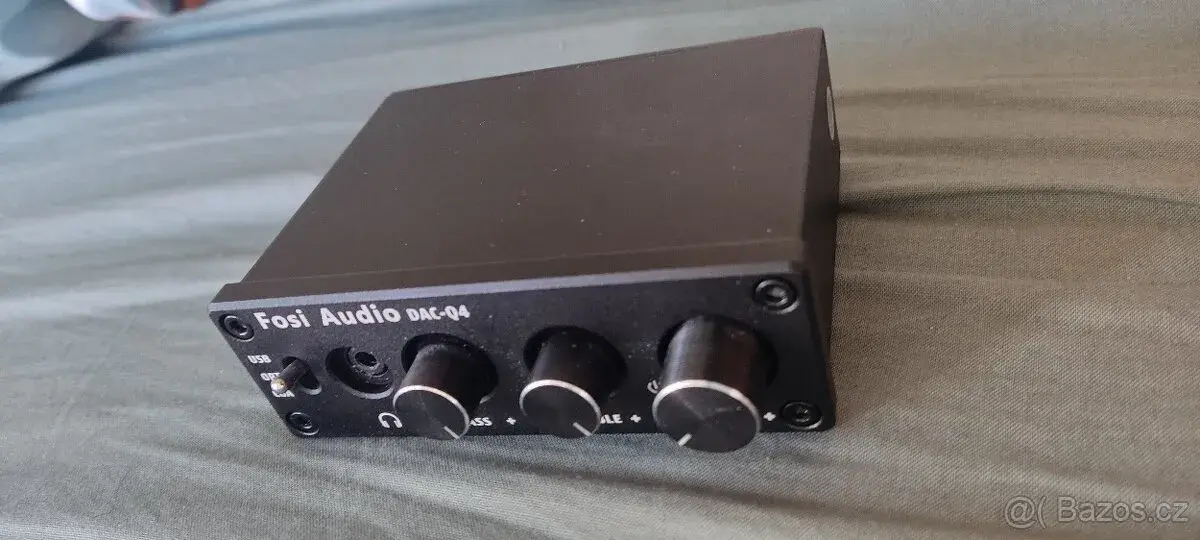 Fosi Audio DAC-Q4 – D/A převodník a sluchátkový zesilovač