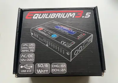 Profesionální RC nabíječka RC System Equilibrium 3.5 AC/DC
