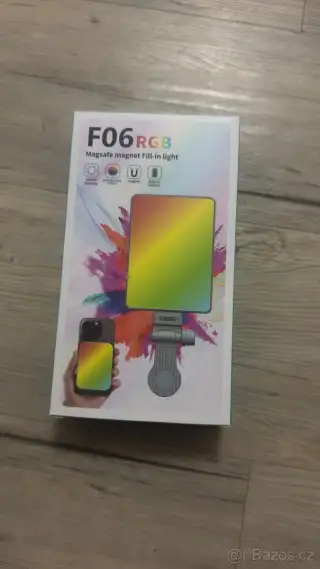 RGB LED klipové světlo na telefon