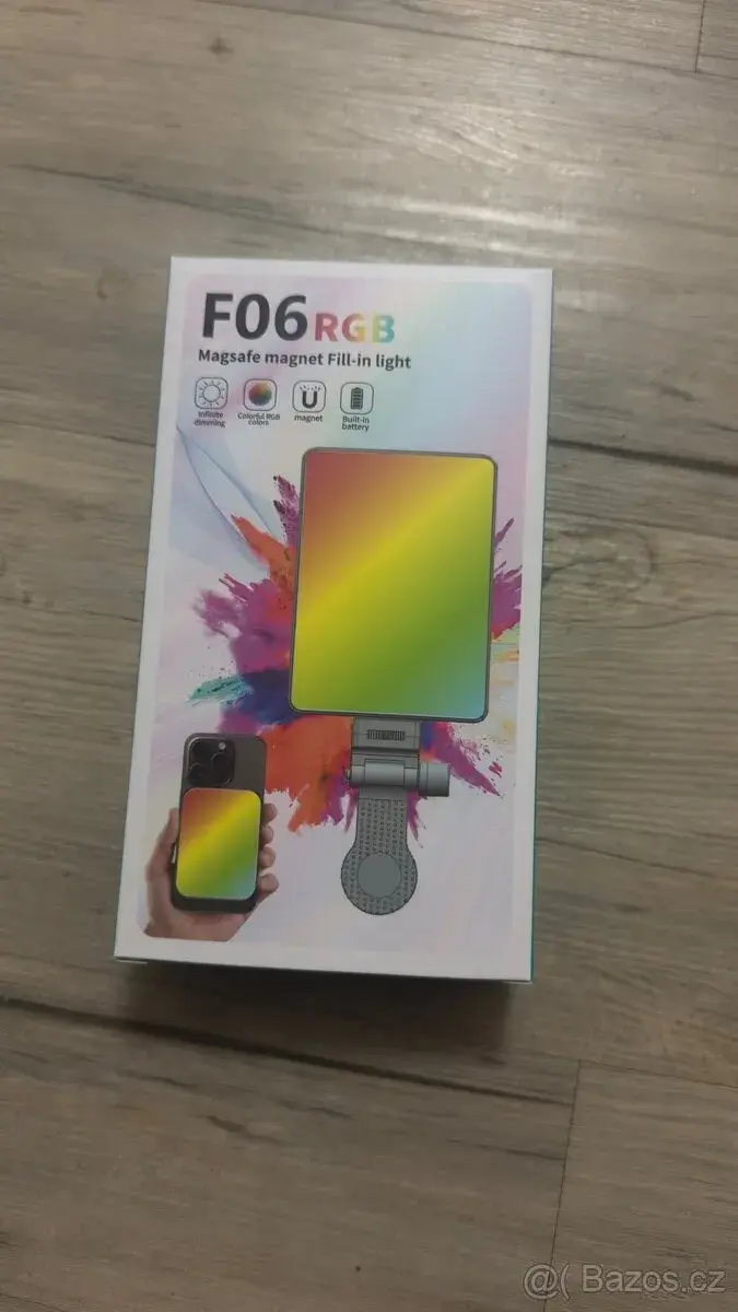RGB LED klipové světlo na telefon