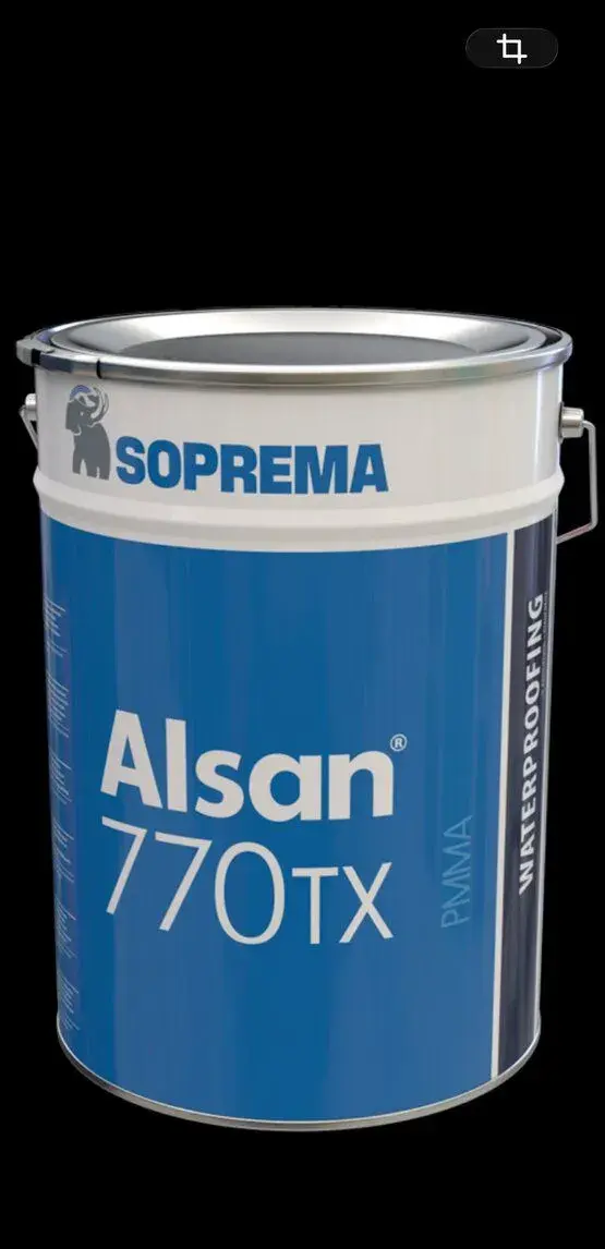Soprema Alsan PMMA 770 TX 2× 10 kg, hydroizolace, nové