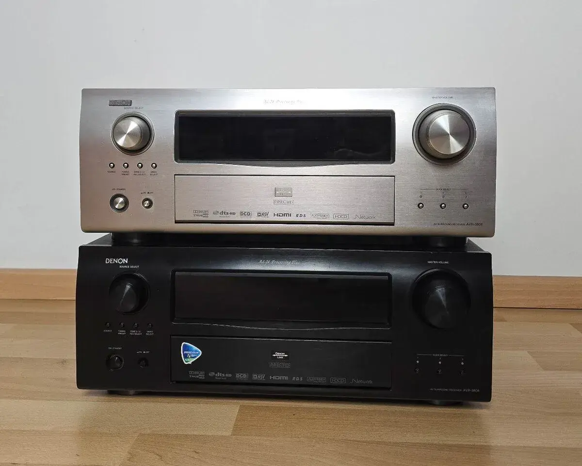 Denon AVR-3808 HDMI/Opticky vstup/PHONO/Internet radio