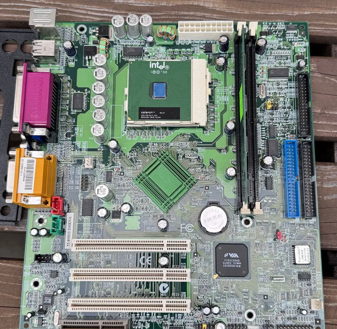 RETRO deska AOpen MX36LE, socket 370 + Celeron 633