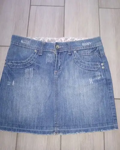 Riflová sukně, vel.36
