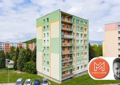 Pronájem bytu 2+kk s lodžií, 43 m² – Bílina, ul. Čapkova