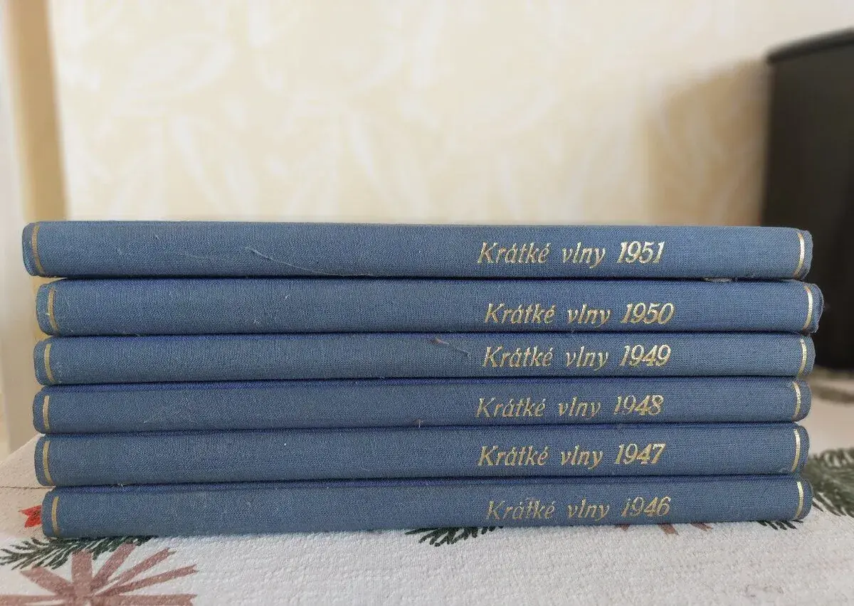 Krátké vlny - kompletní ročníky 1946 až 1951
