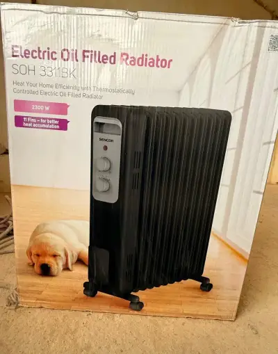 Olejový radiátor Sencor SOH 3311 BK