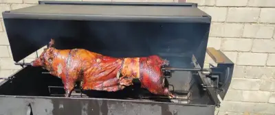 Gril na prase, sele do 40kg, kýtu i kuřata