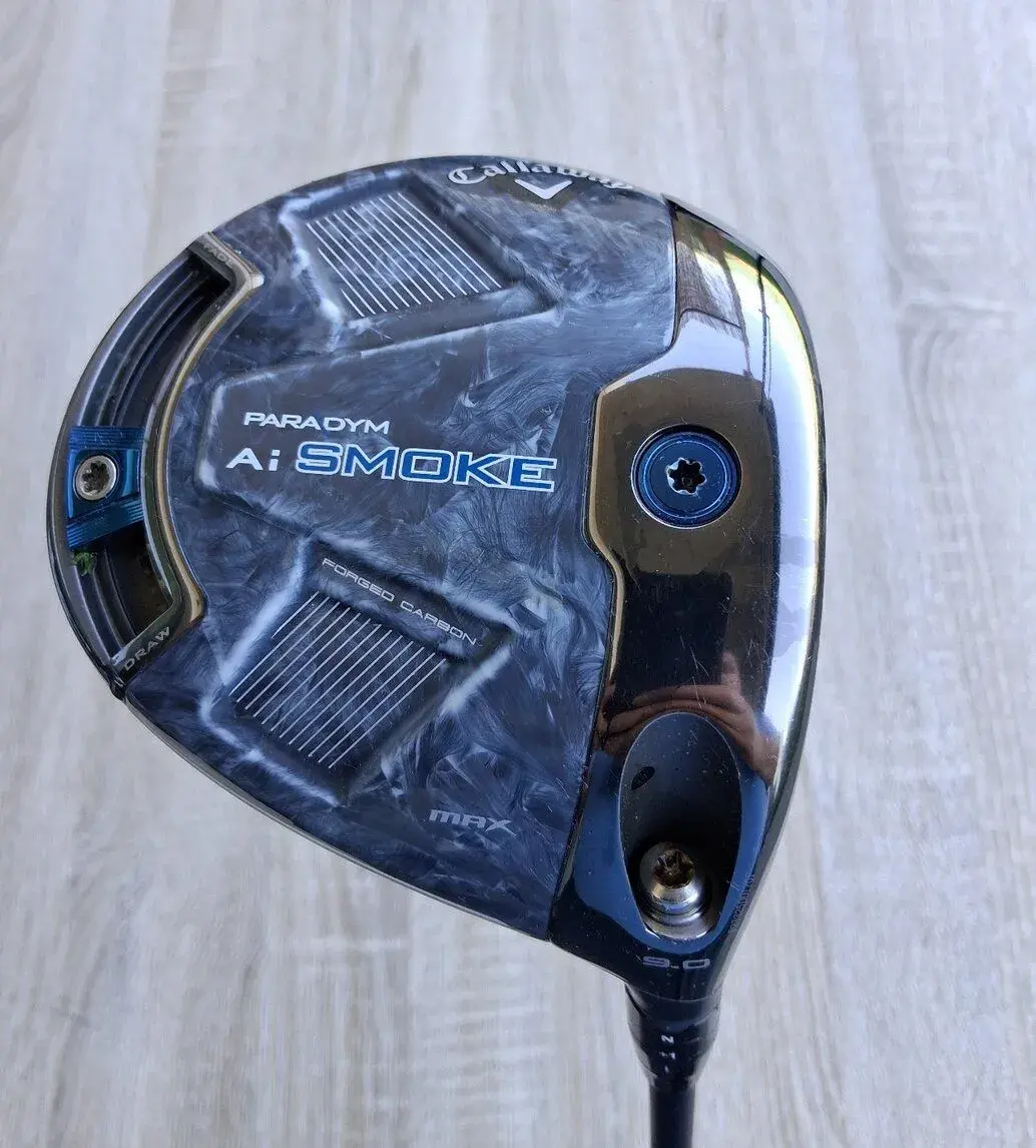 Driver a 3 FW Callaway Paradym Ai Smoke max