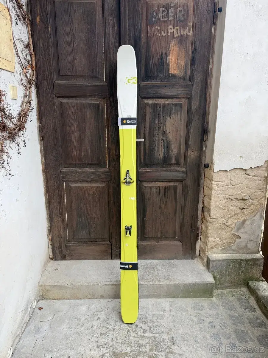 Freeride/skialp lyže g3 + vazani dynafit superlite