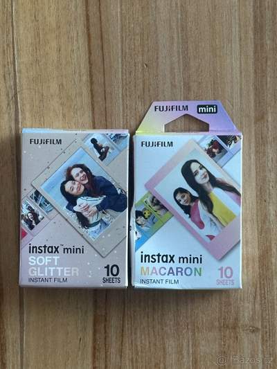 Nové 2ks Fujifilm Instax Mini instantní film (balení 20 list