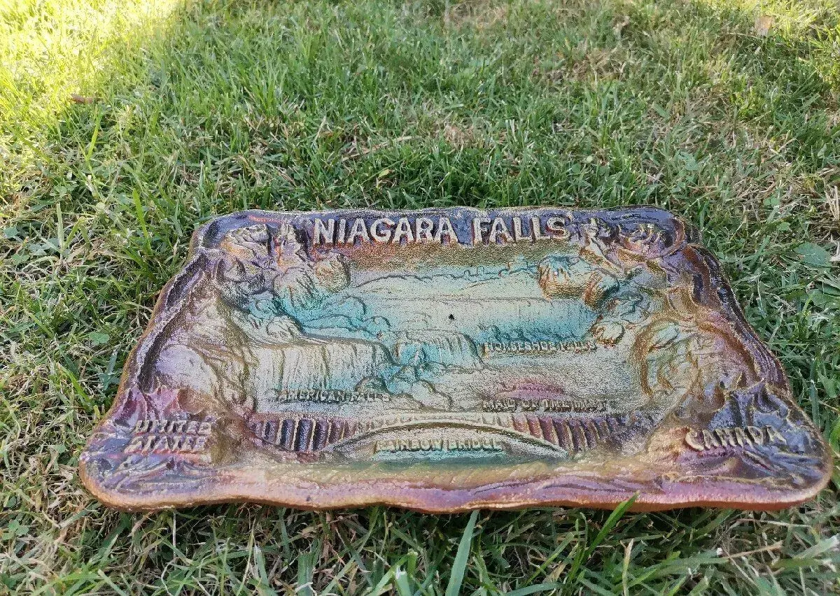 Obraz, mísa, podtac,dekorace Niagarske vodopády