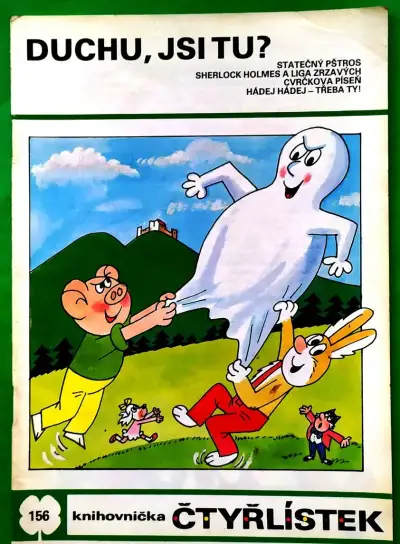 ČTYŘLÍSTEK č. 156/1988 DUCH, JSI TU?