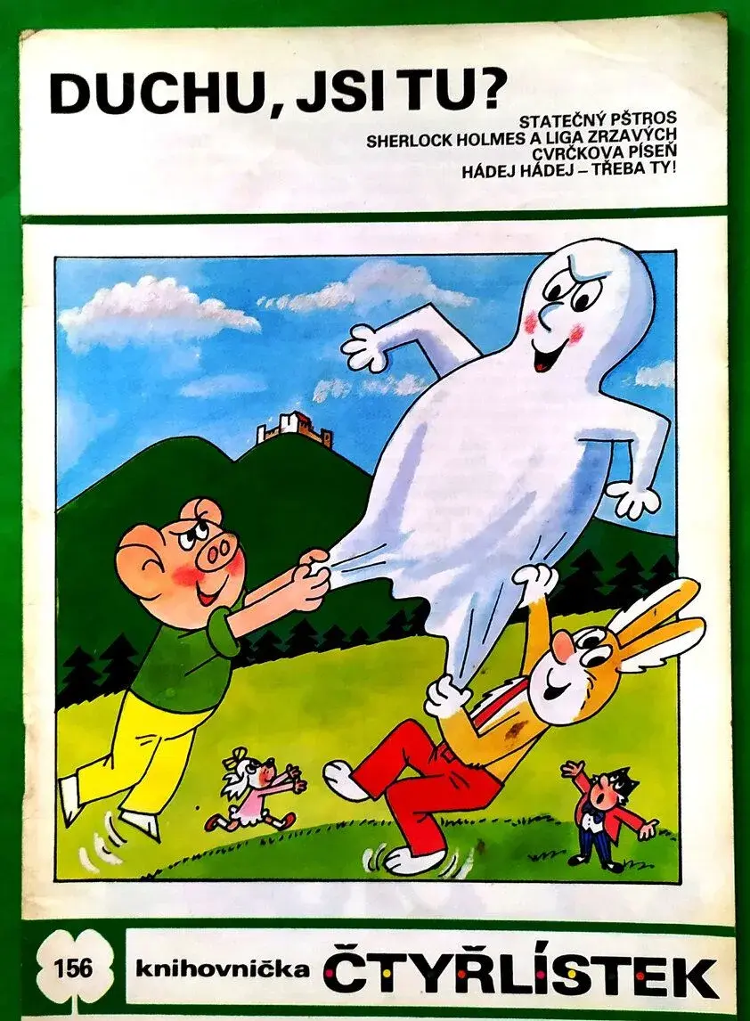 ČTYŘLÍSTEK č. 156/1988 DUCH, JSI TU?