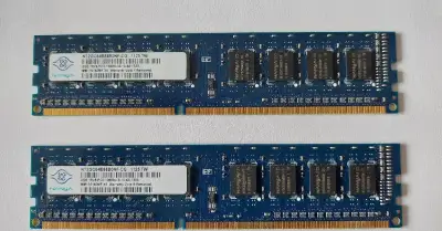 RAM DDR3 4 GB (2GB moduly) NANYA 1333 MHz